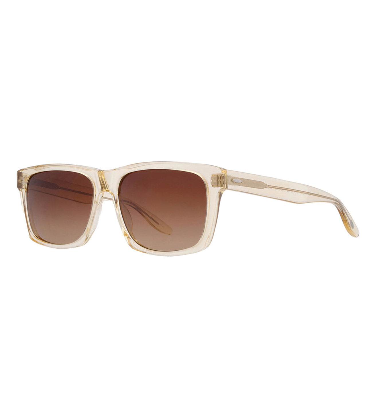 Barton Perreira Men's Brown Square Sunglasses