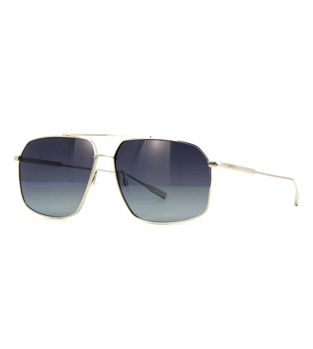 Barton Perreira Men's Gradient Blue  Aviator Sunglasses