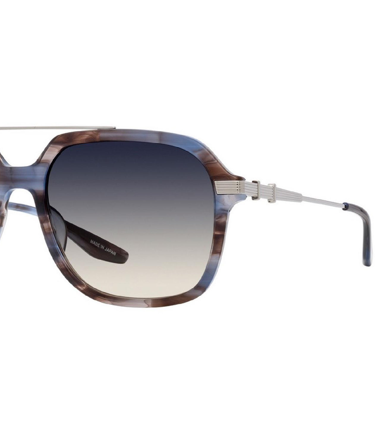 Barton Perreira Men's Brown Square Sunglasses