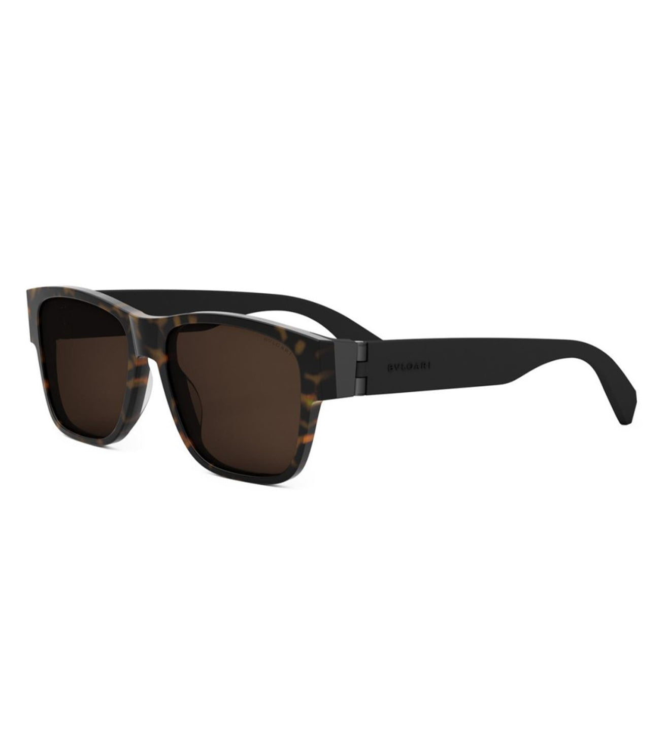 Bvlgari Men's Brown Square Sunglasses