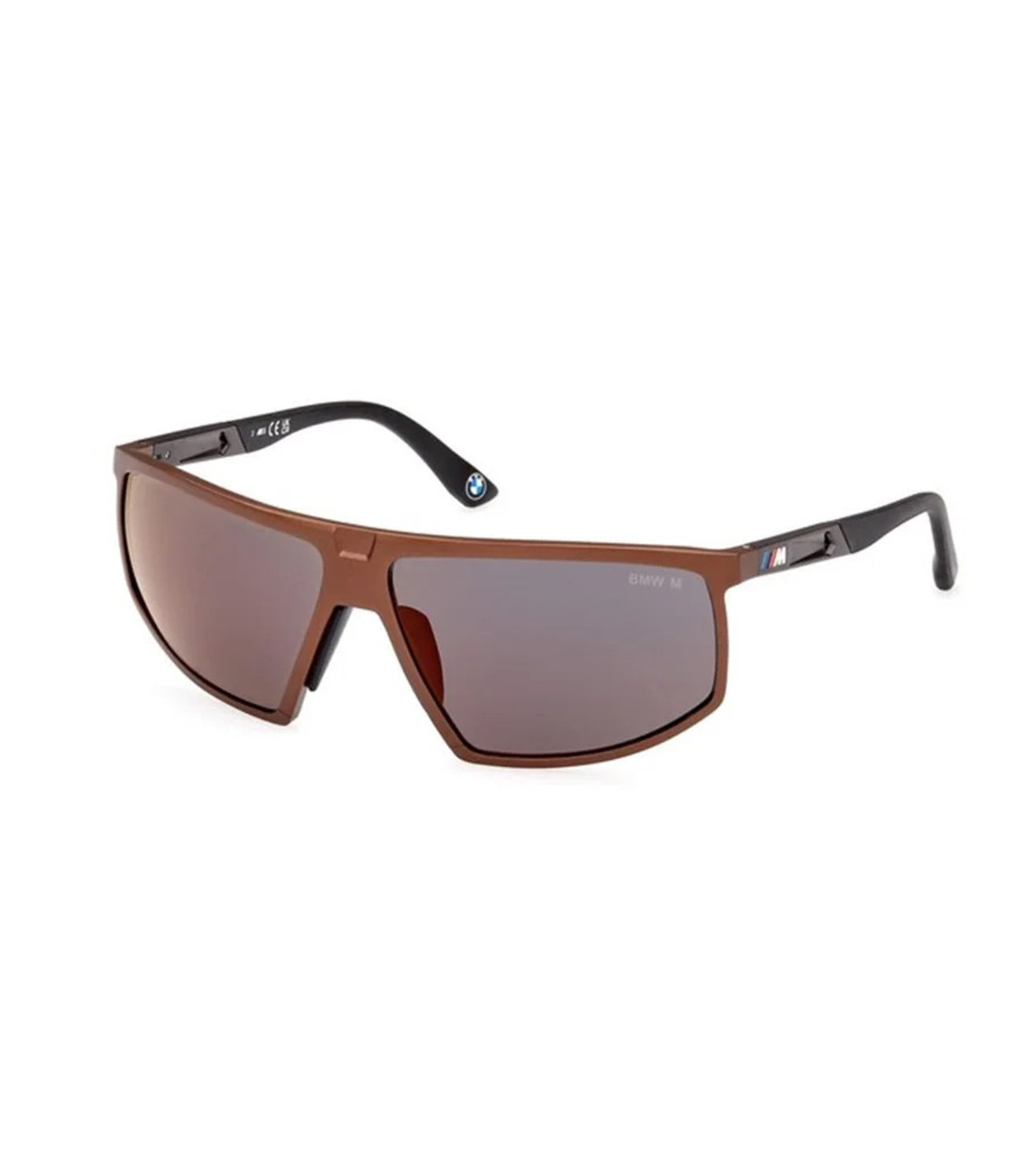 BMW Men's Green Rectangular Sunglasses