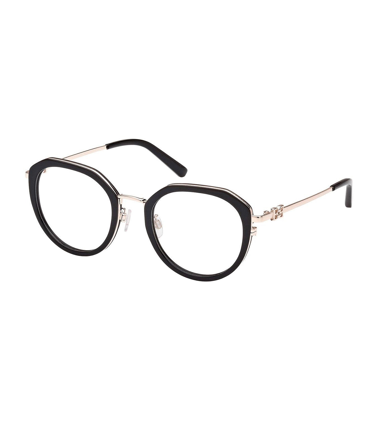 Bally Women's Black Round Optical Frame