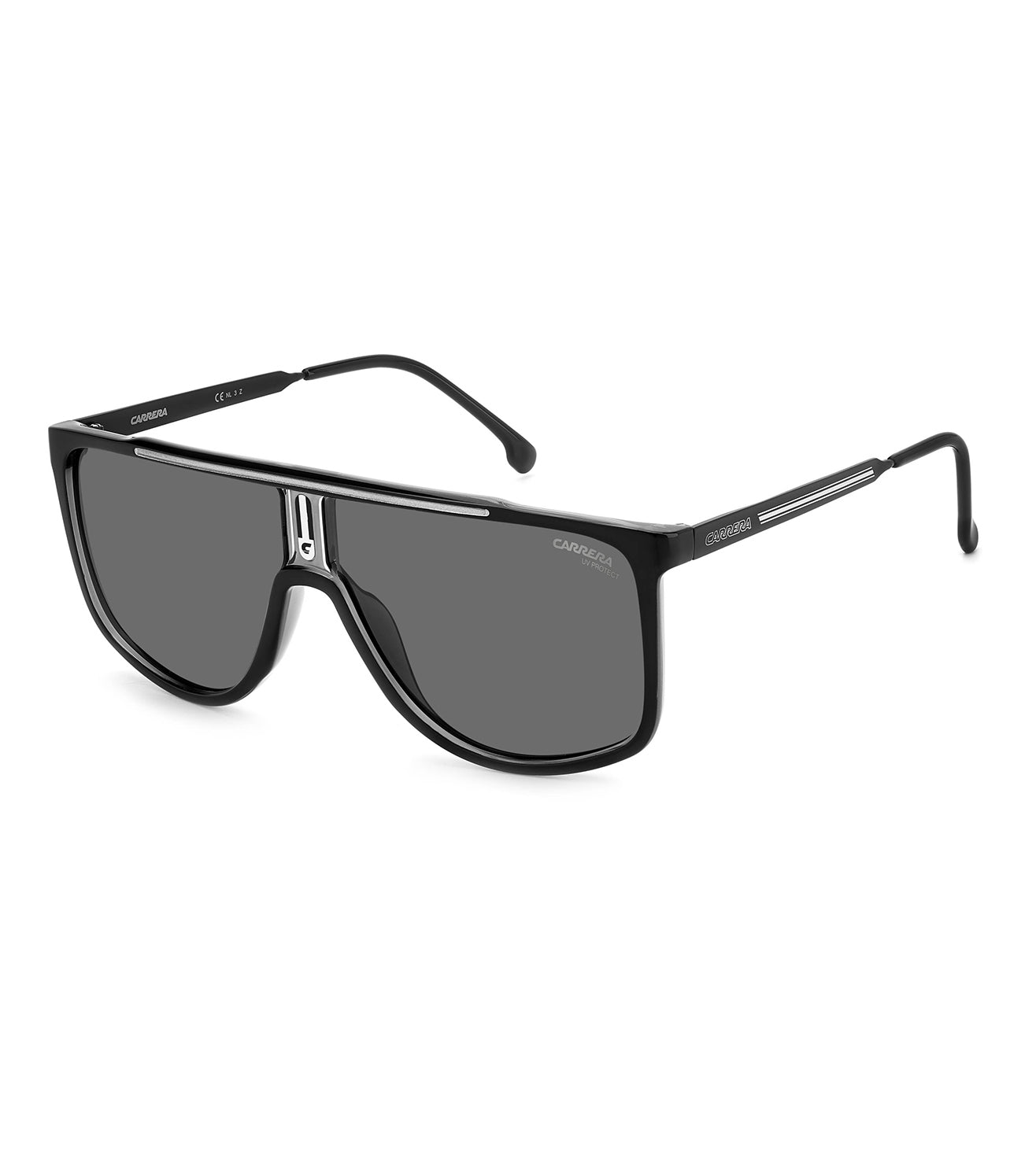 Carrera Men's Grey Aviator Sunglasses