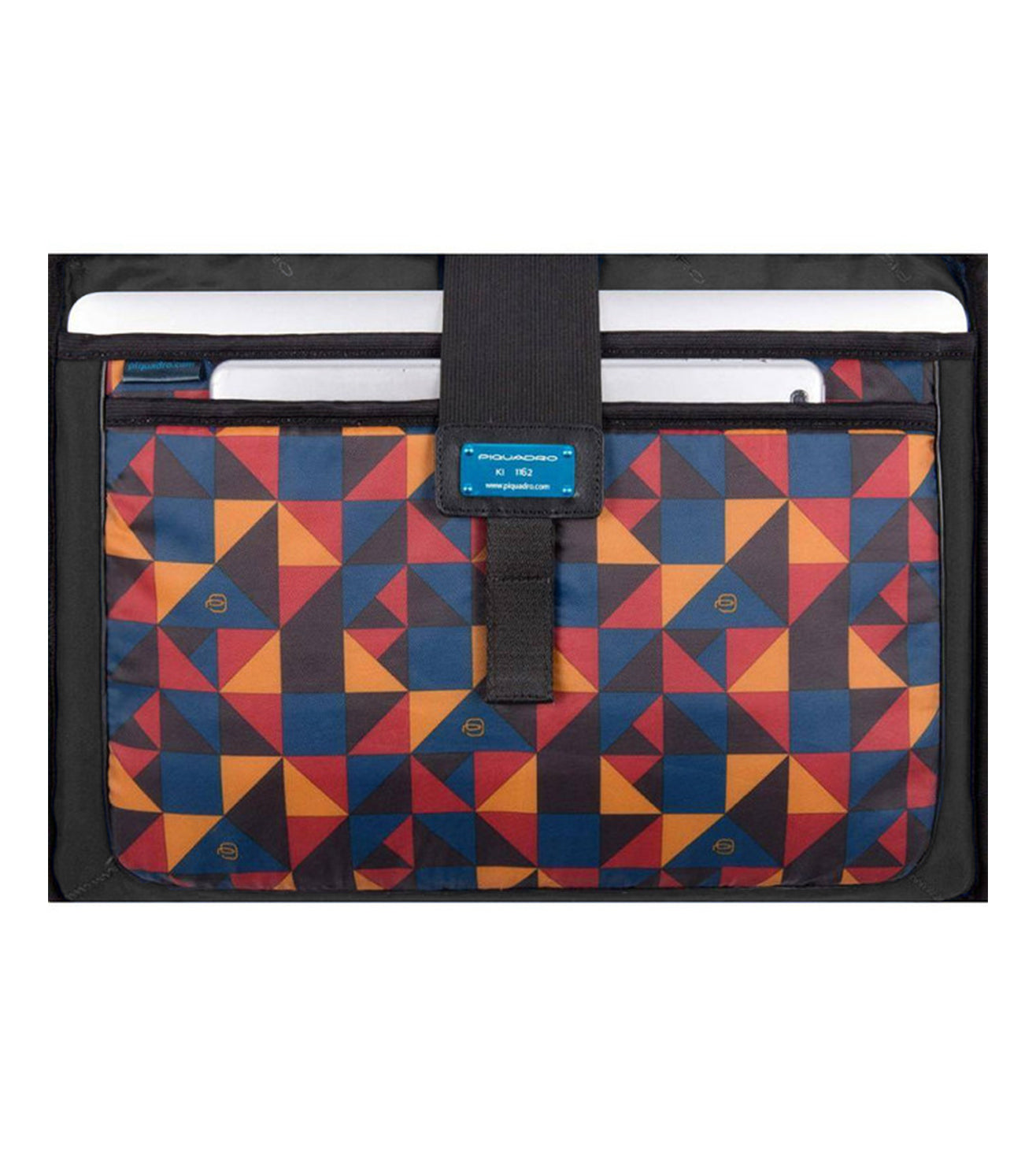 Piquadro Usie Unisex Black Laptop Briefcase