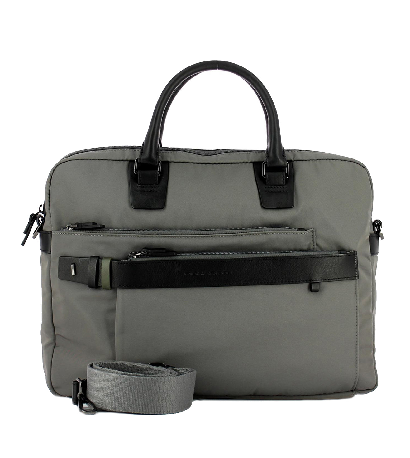 Piquadro Hexagon Unisex Grey Laptop Briefcase