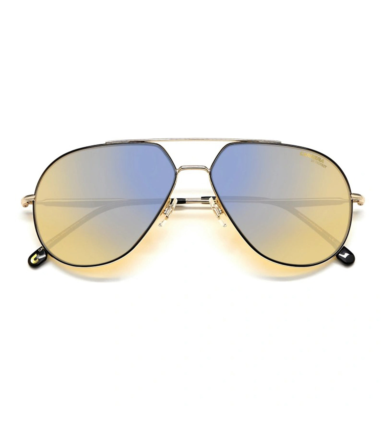 Carrera Men's Blue Multilayer Aviator Sunglasses