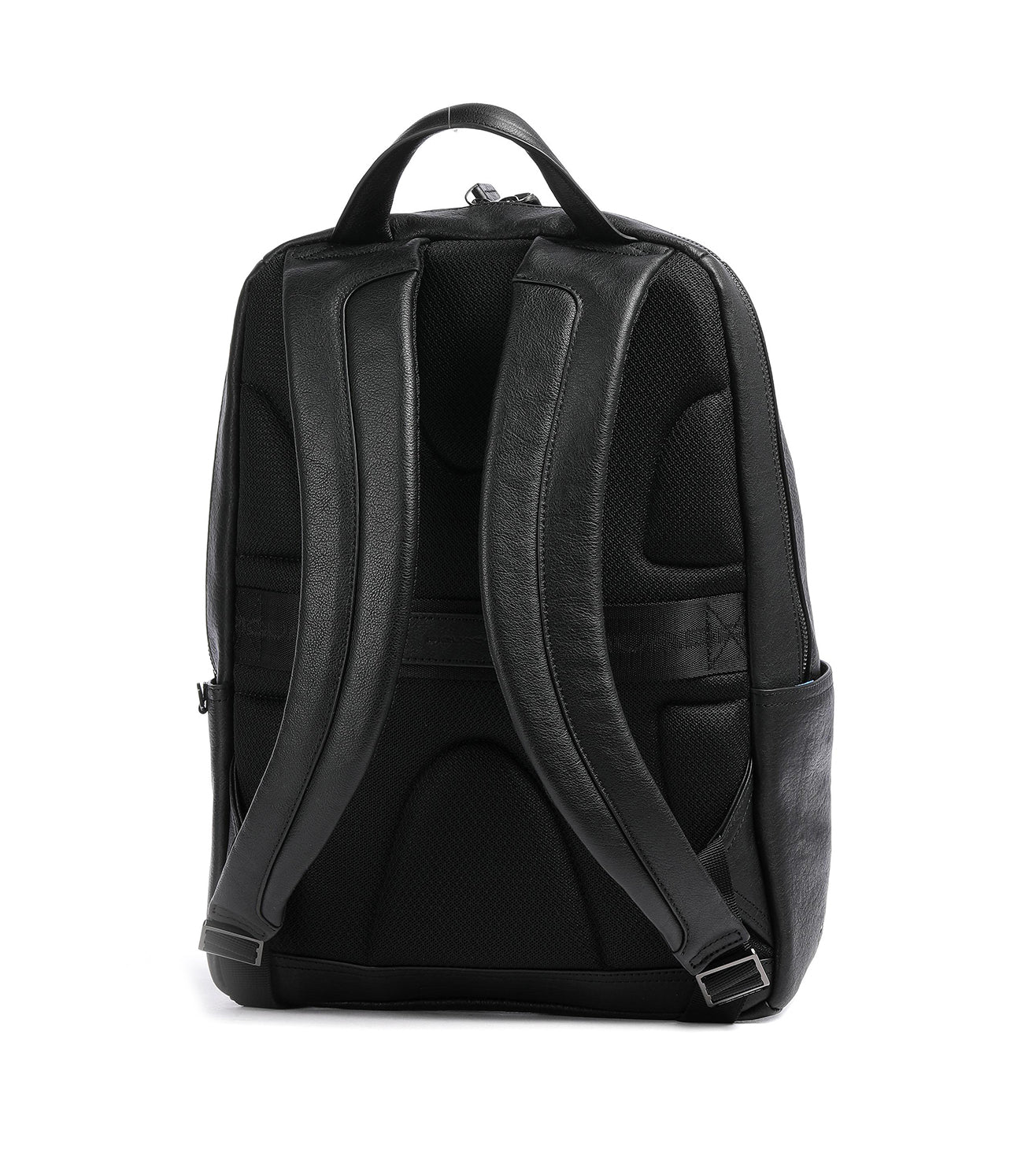 Piquadro Black Square Men's Black Laptop Backpack