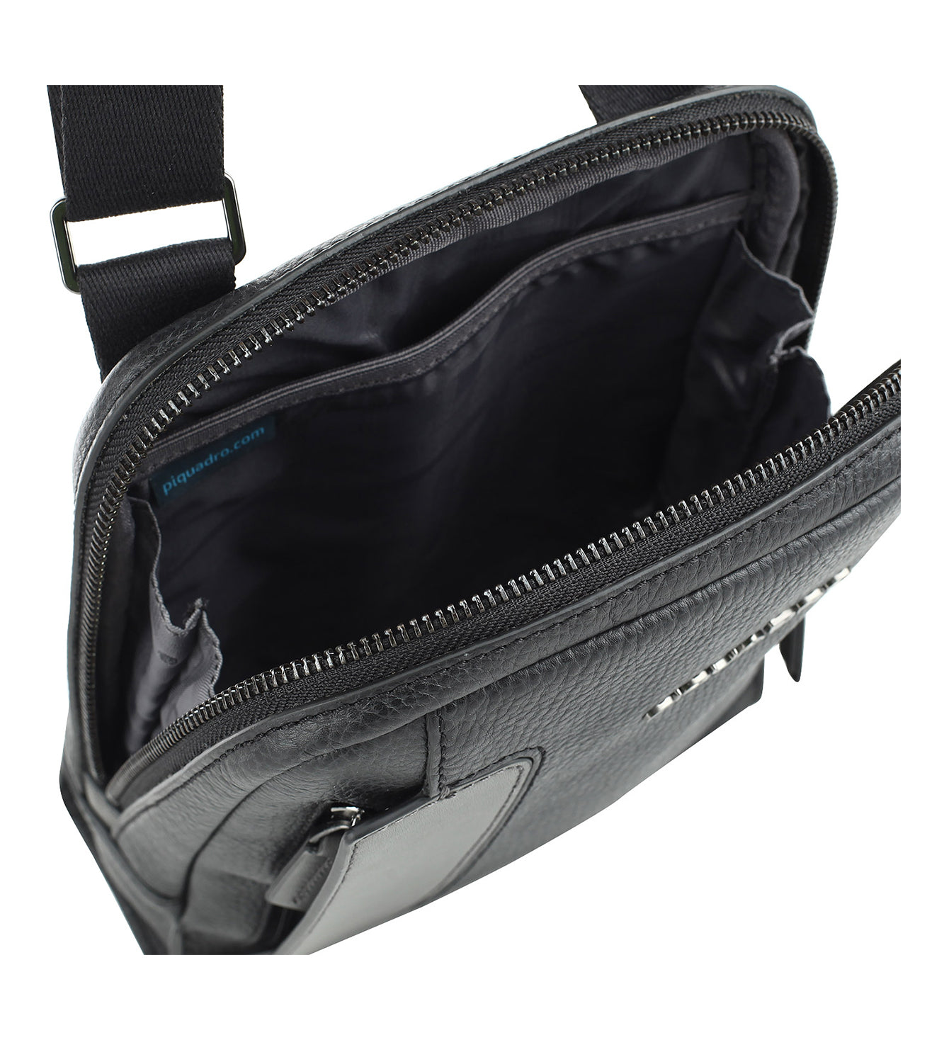 Piquadro Scott Men's Black Crossbody Bag