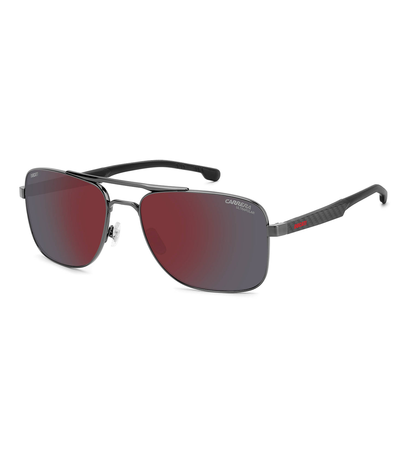 Carrera Men's Red Aviator Sunglasses