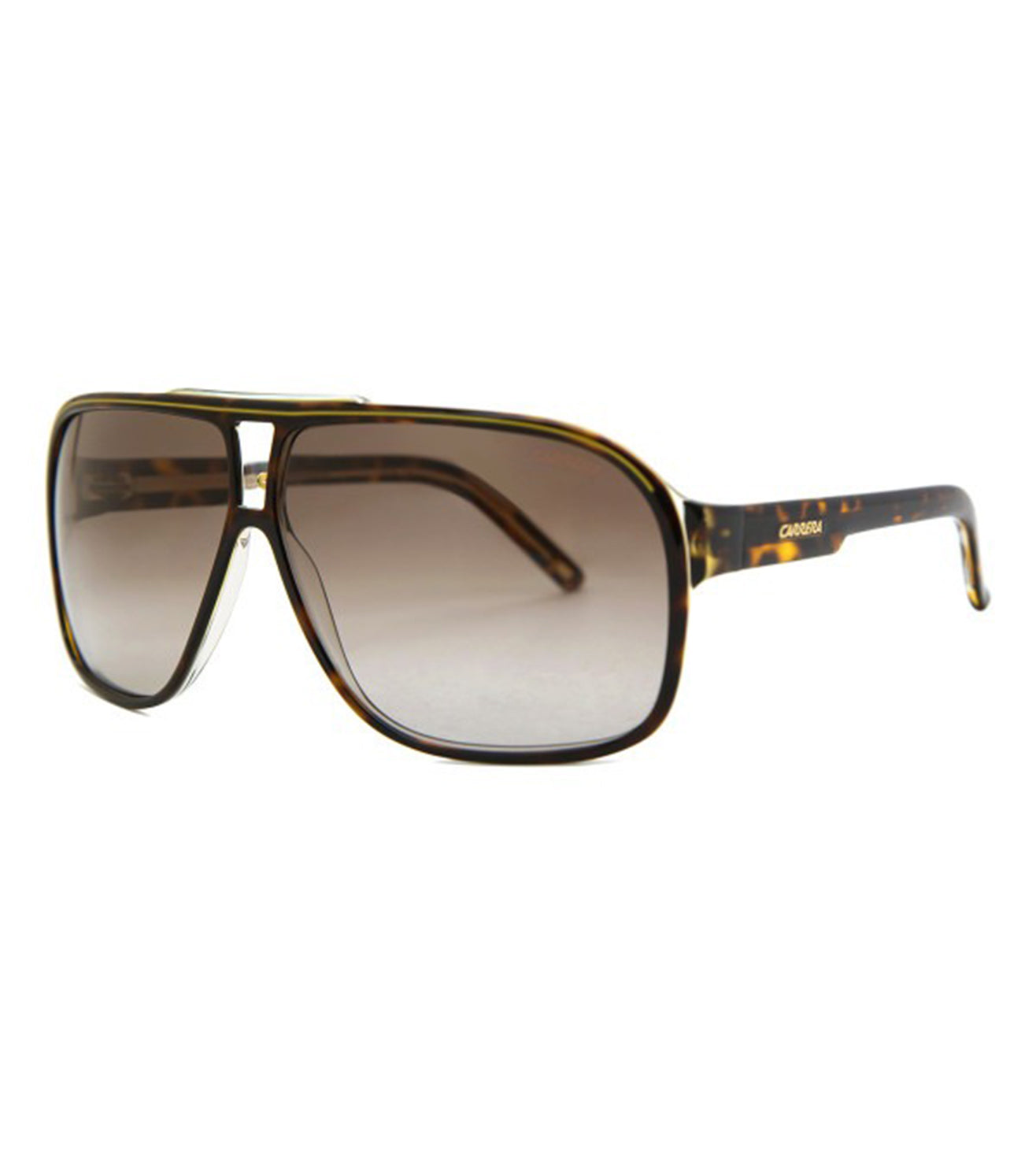 Carrera Grand Prix Men's Gradient Brown Aviator Sunglass