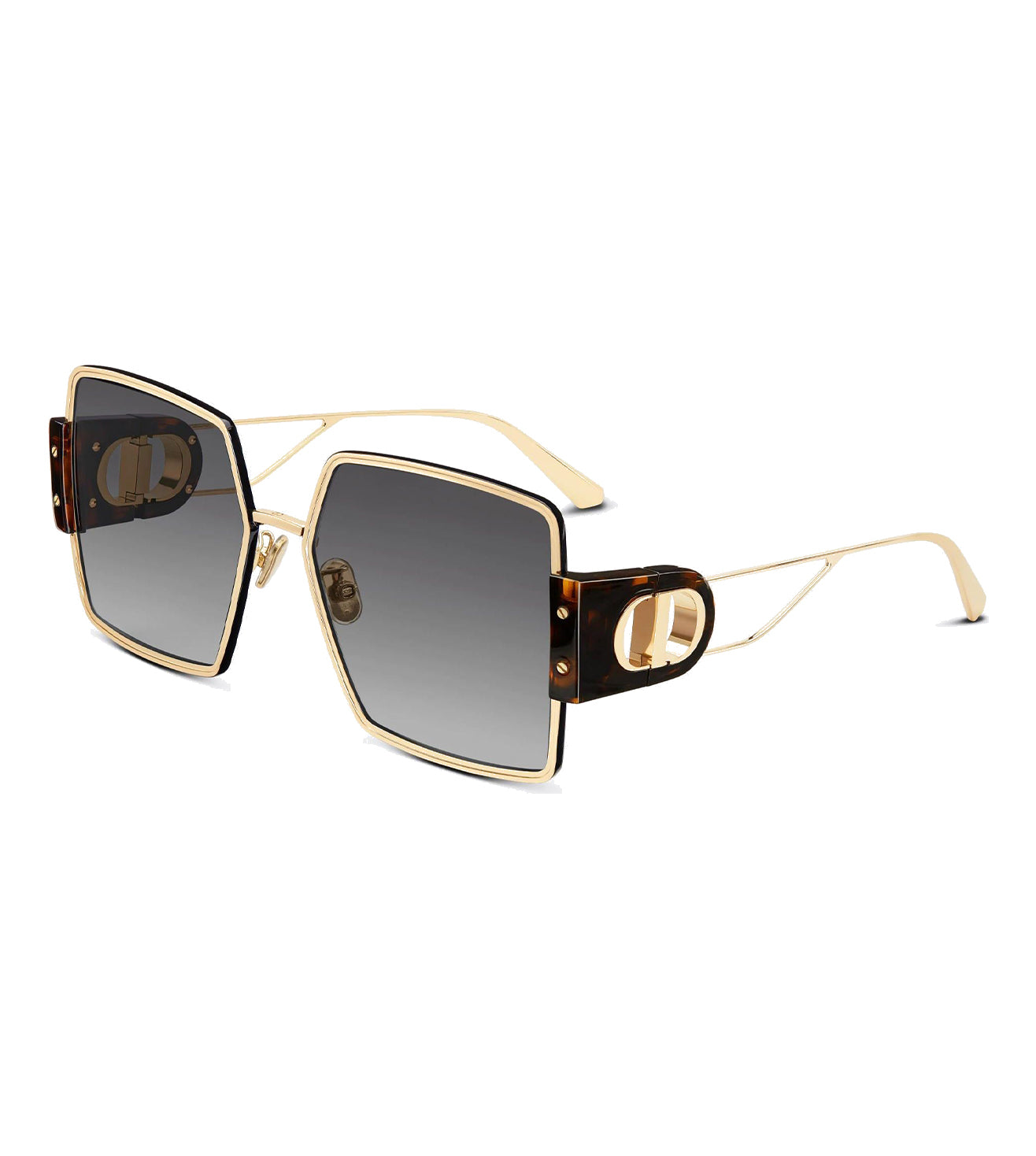 Dior Women's Grey Gradient Square Sunglasses