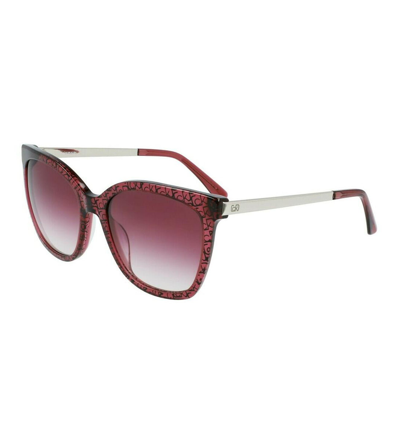 Calvin Klein Women's Pink Cat-eye Sunglasses