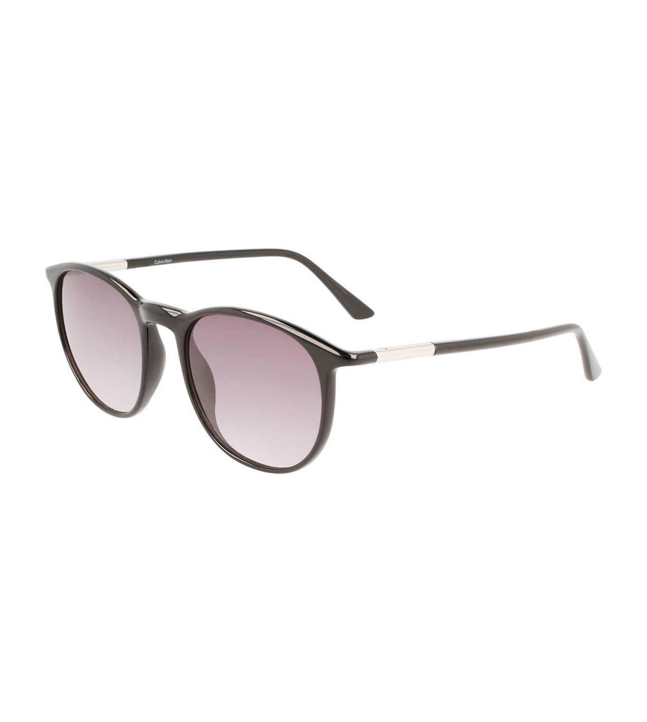 Calvin Klein Unisex Gradient Brown Oval Sunglasses