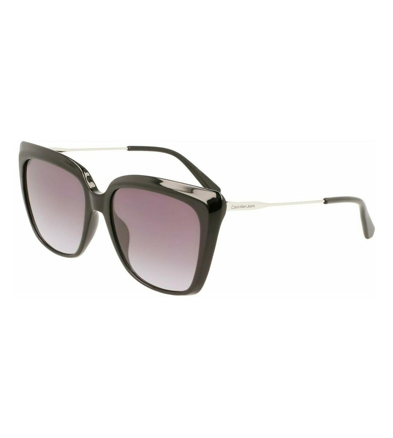 Calvin Klein Women's Grey Gradient Square Sunglasses