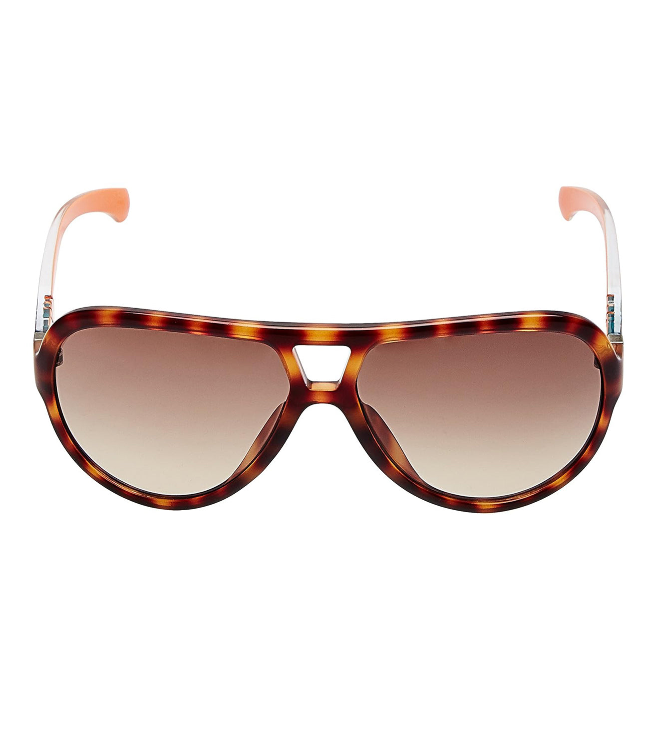 Calvin Klein Unisex Brown Aviator Sunglasses