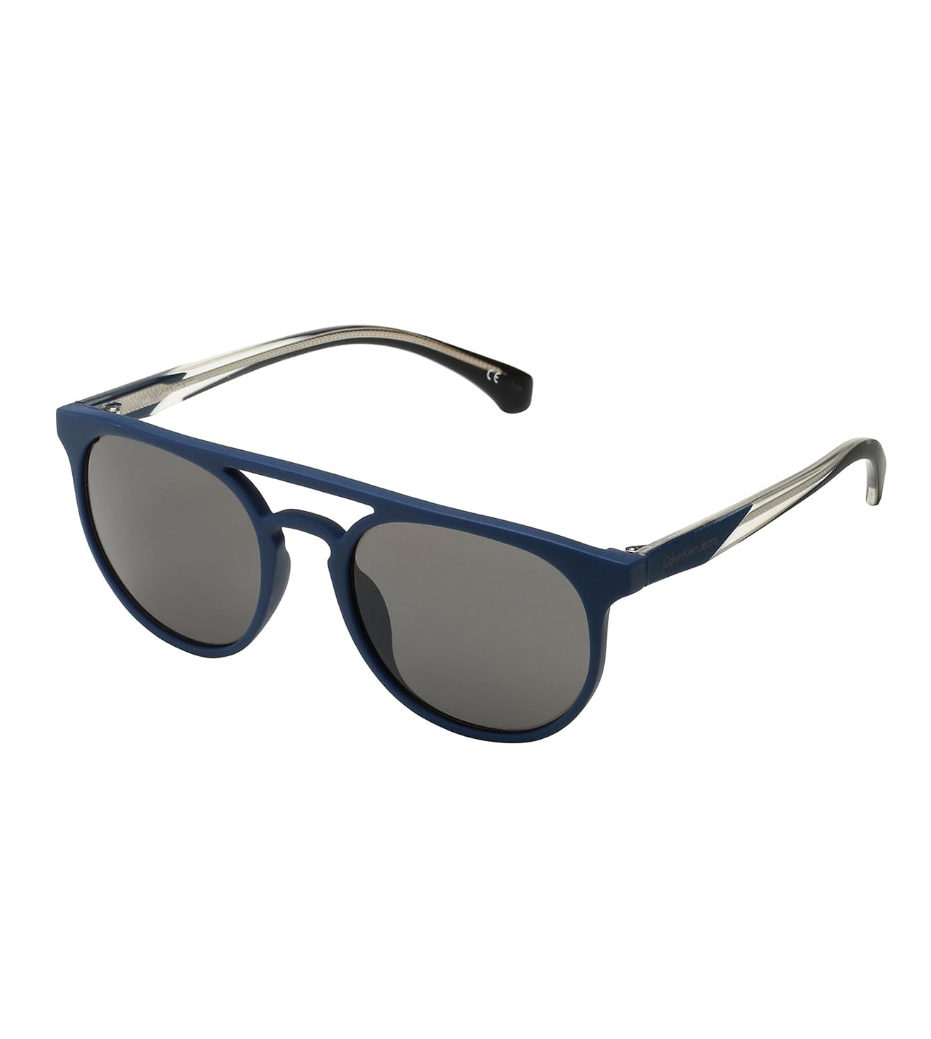 Calvin Klein Unisex Grey Round Sunglasses