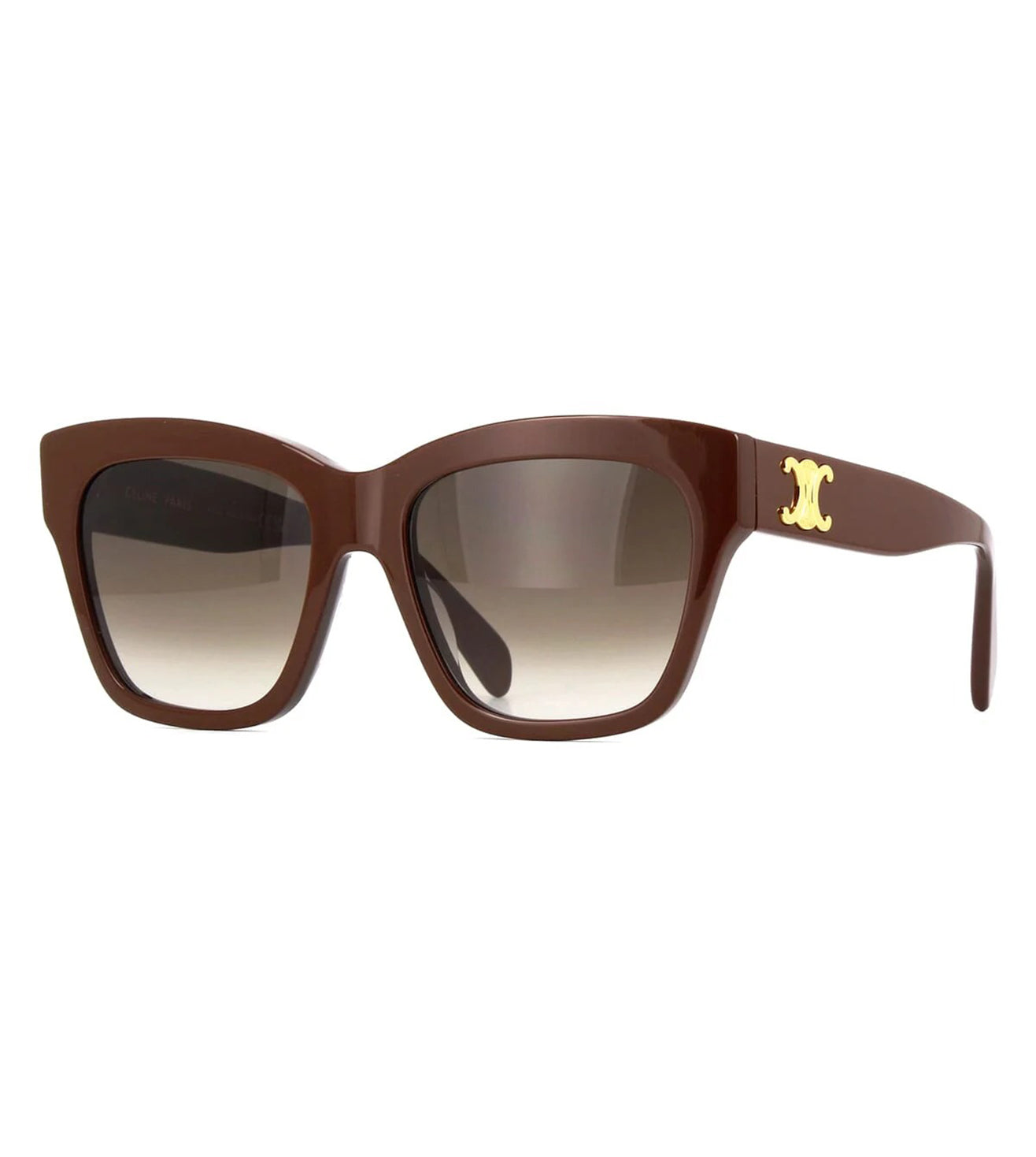 Celine Women Brown Gradient Square Sunglasses