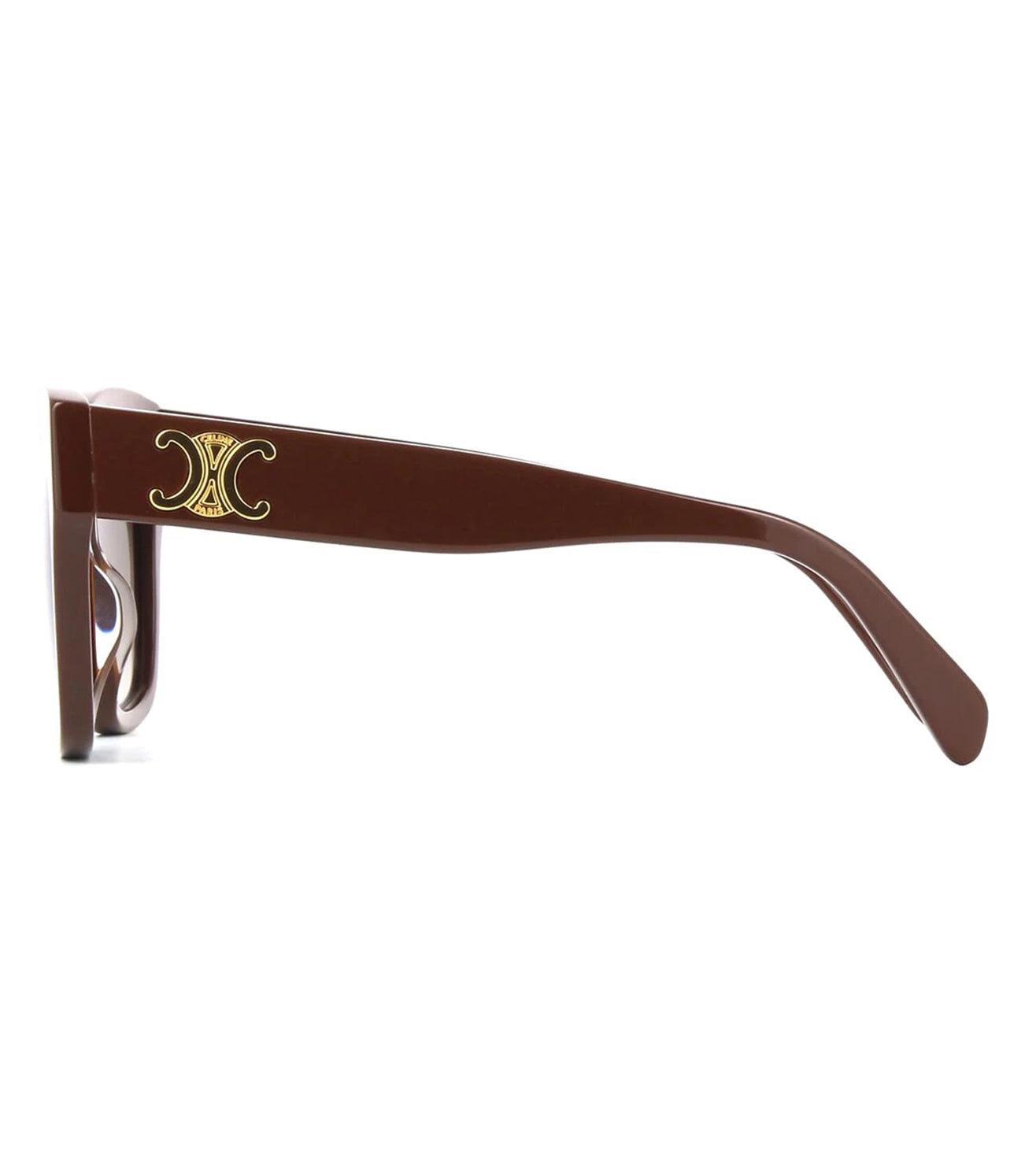 Celine Women Brown Gradient Square Sunglasses