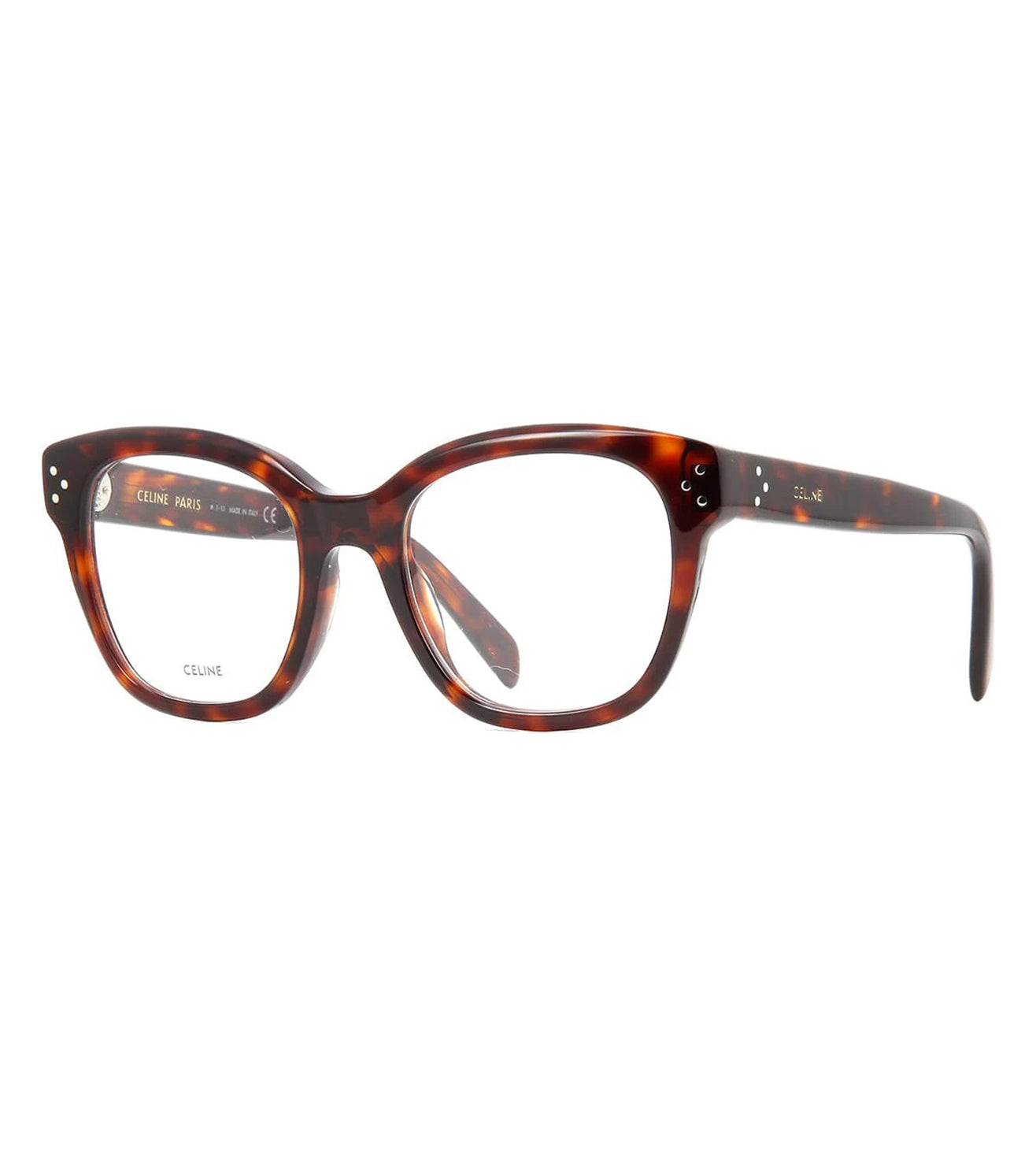 Celine Women's Tortoise Square Optical Frame