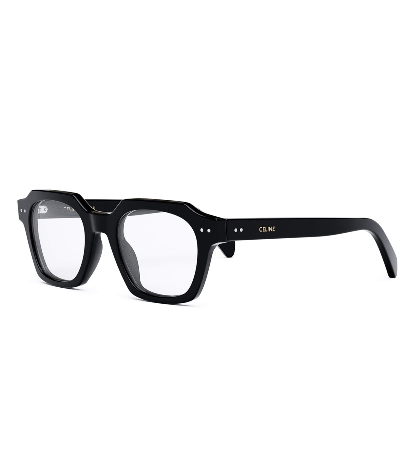 Celine Women Black Geometric Optical Frame