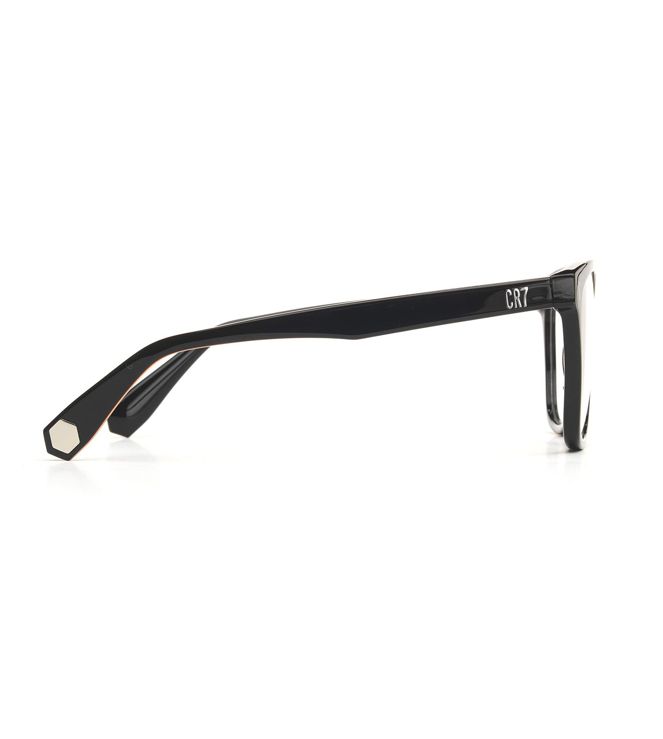 CR7 Unisex Black Oval Optical Frame