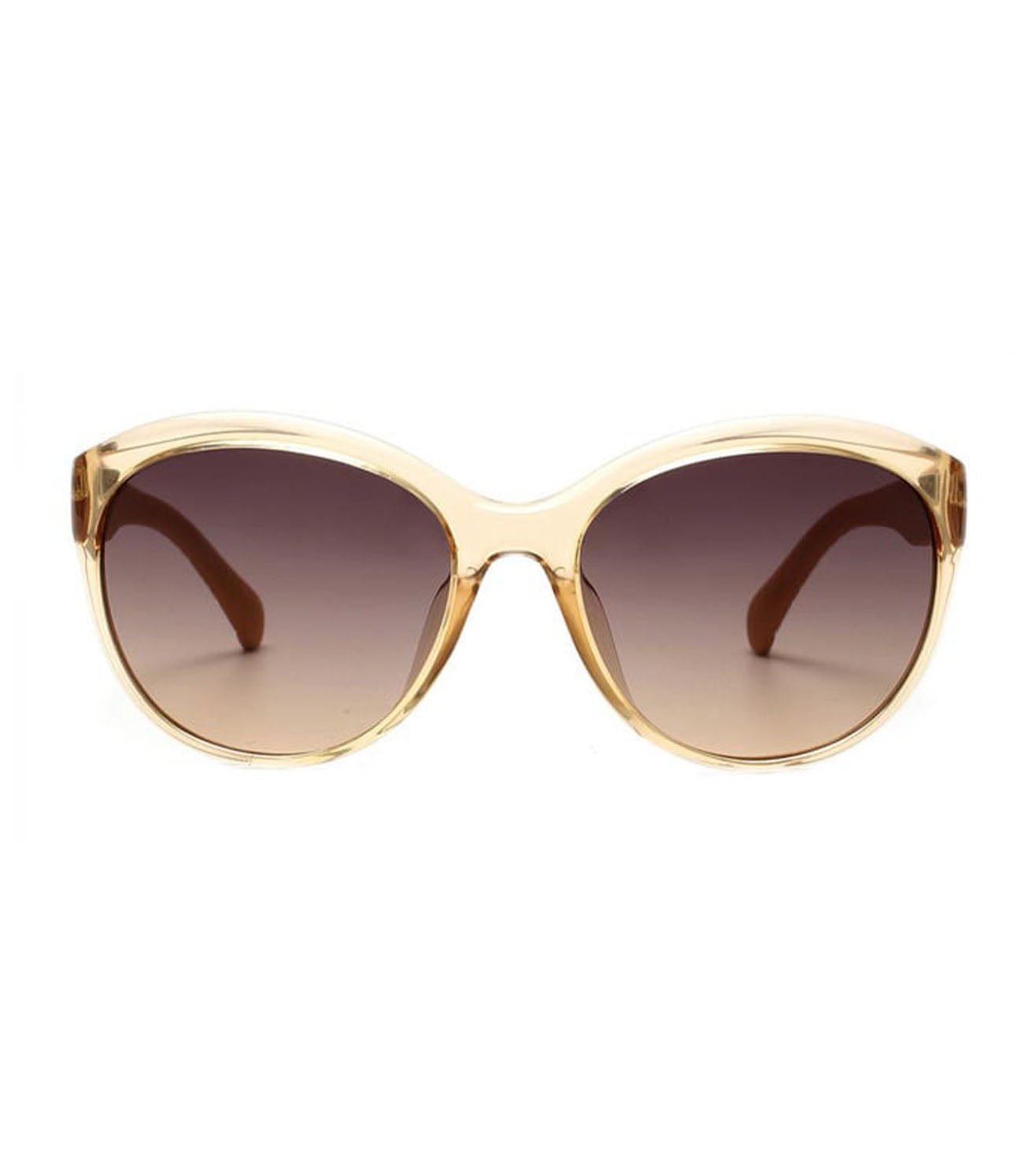 Calvin Klein Women's Grey Oval Sunglasses