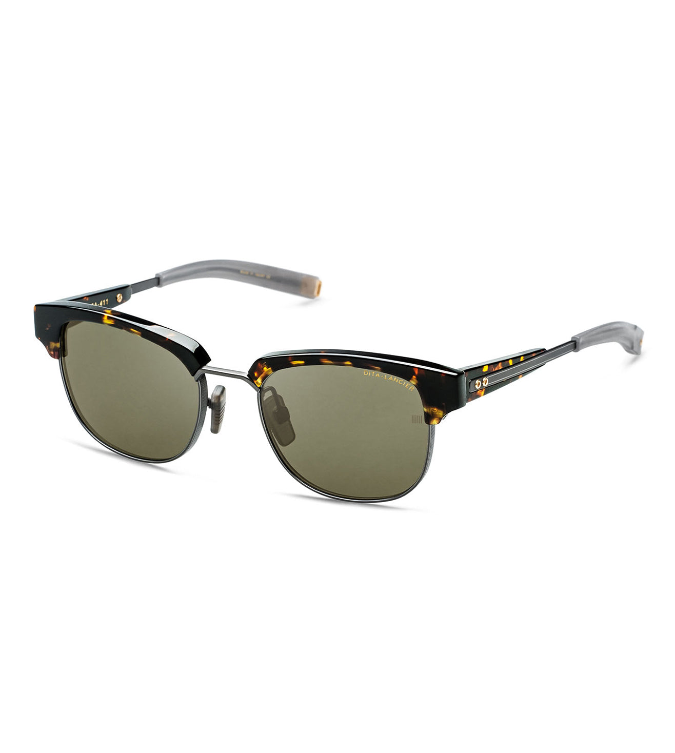 Dita Men's Green Square Sunglasses