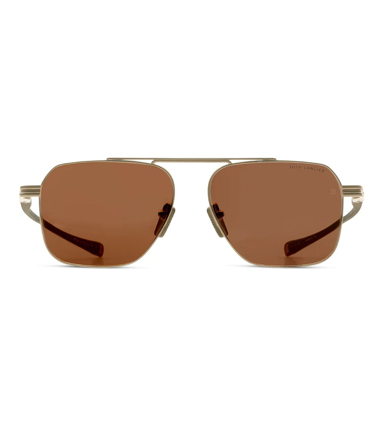 Dita Lancier LSA-419 Men's Brown Square Sunglass