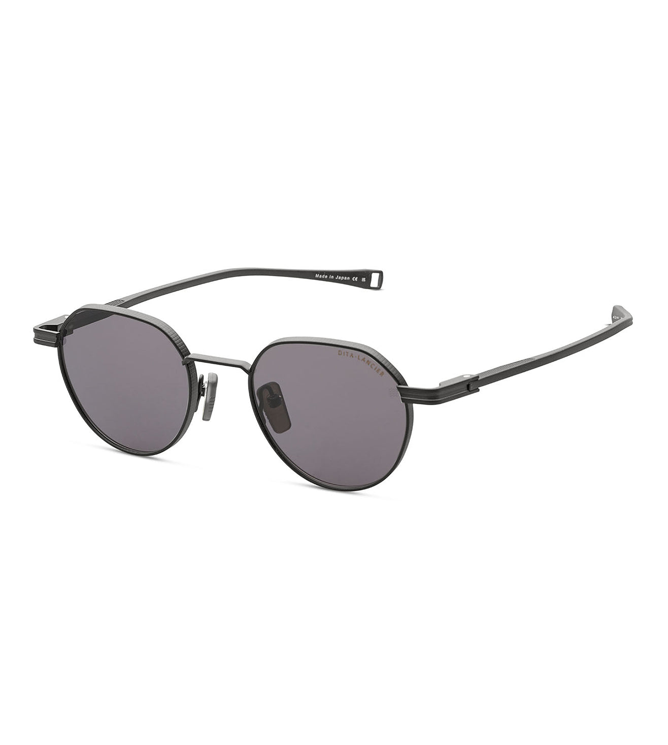 Dita Unisex Grey Aviator Sunglasses