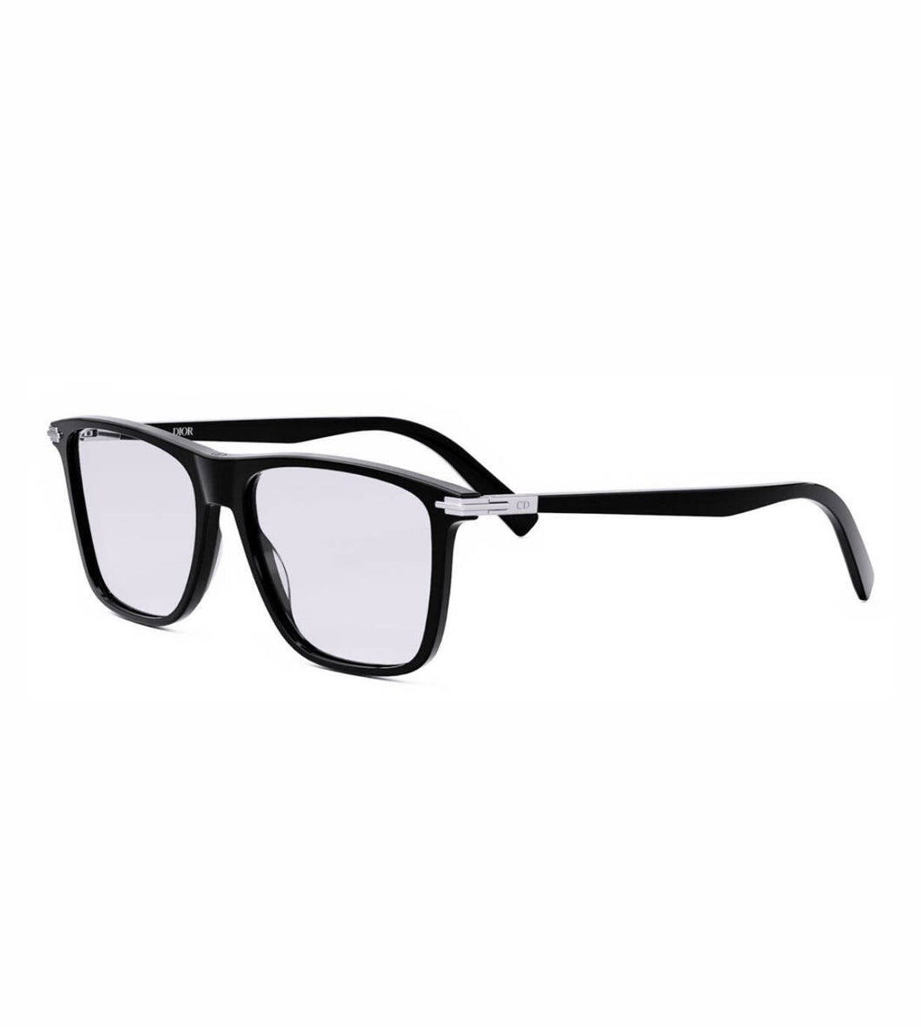 Dior Unisex Glossy Black Square Optical Frame