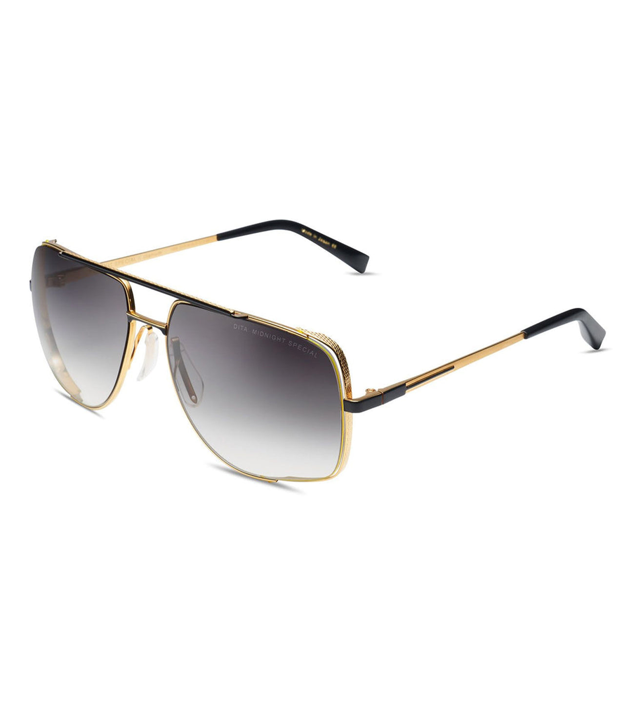 Dita Unisex Grey Aviator Sunglasses