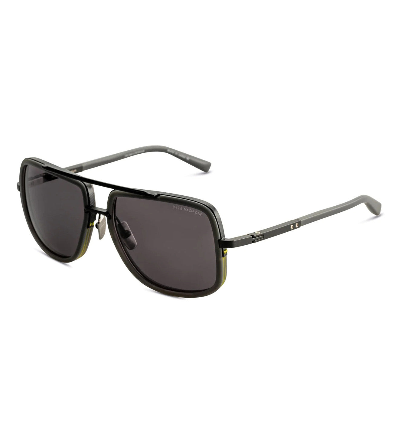 Dita Mach-One Men's Grey Aviator Sunglasses