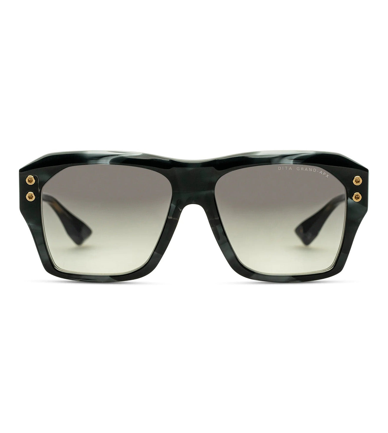 Dita Grand-APX Unisex Dark Grey Square Sunglasses