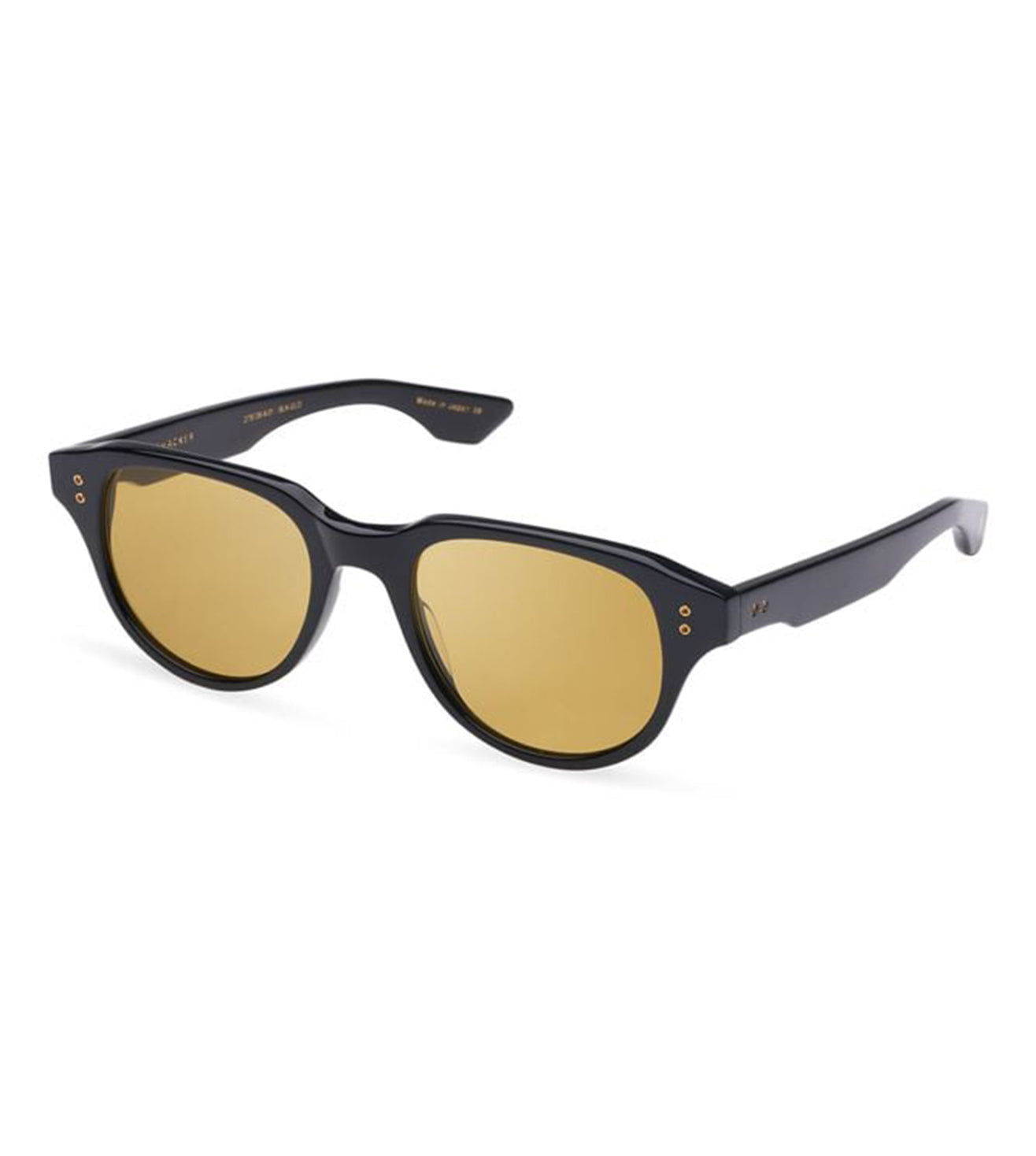 Dita Unisex Gold Round Sunglasses
