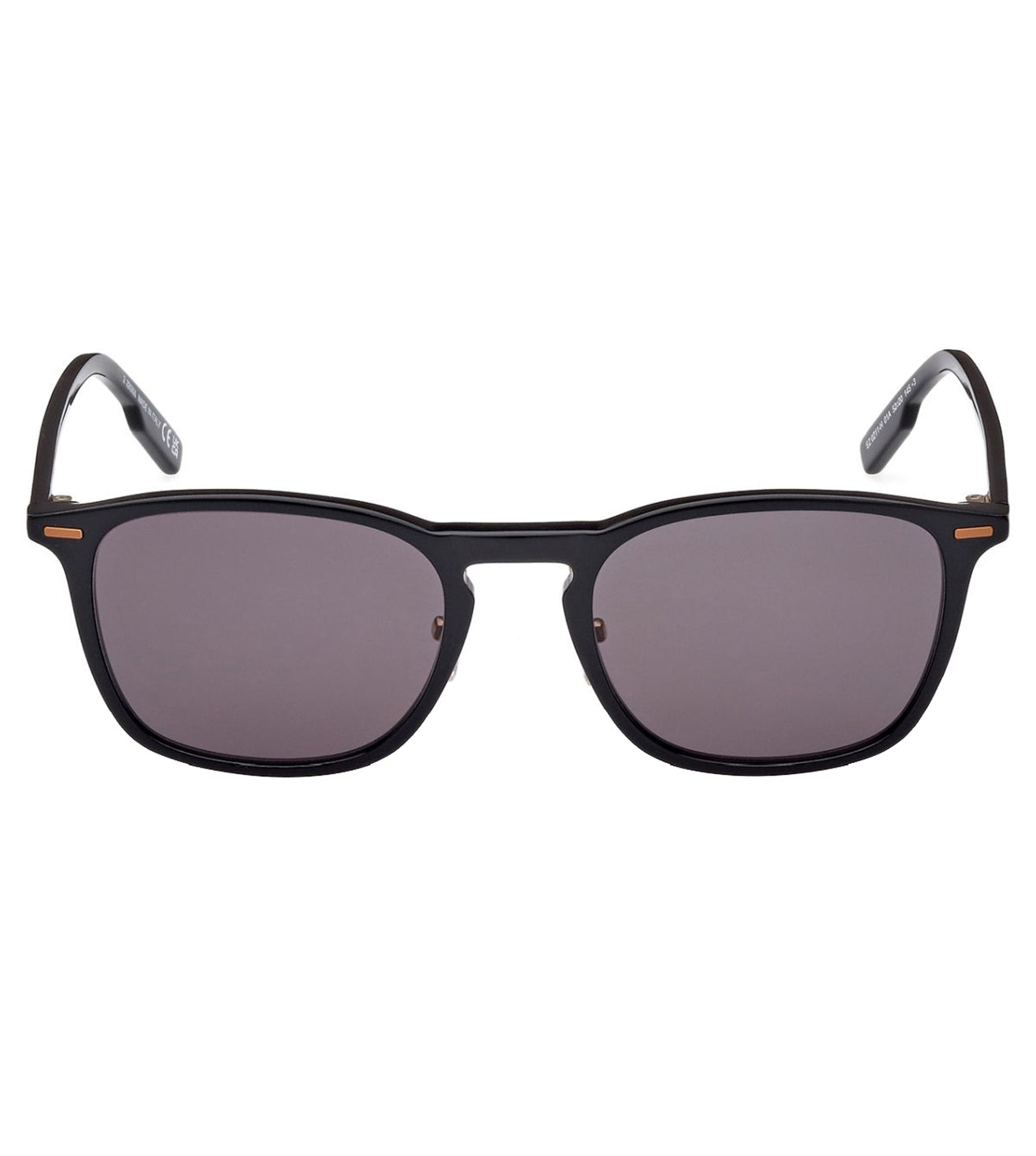 Zegna Men's Smoke Oval Sunglasses