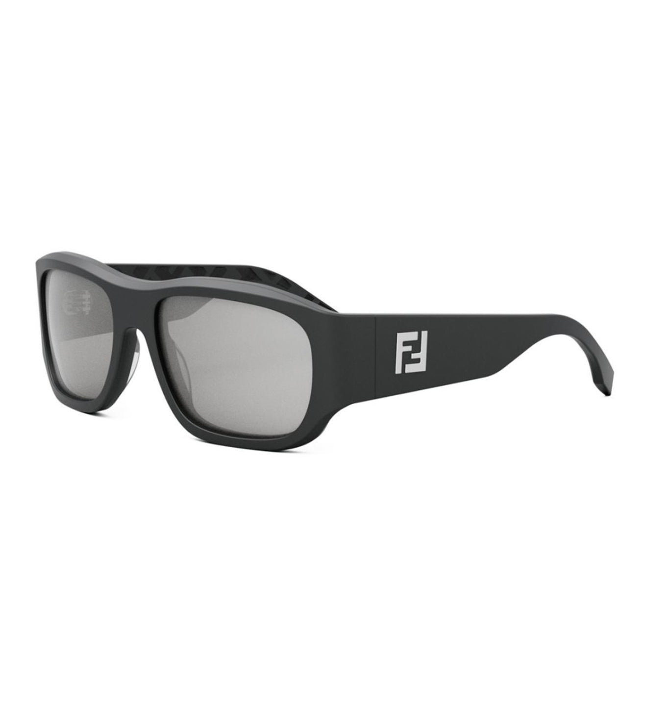 Fendi Men's Grey Square Sunglasses