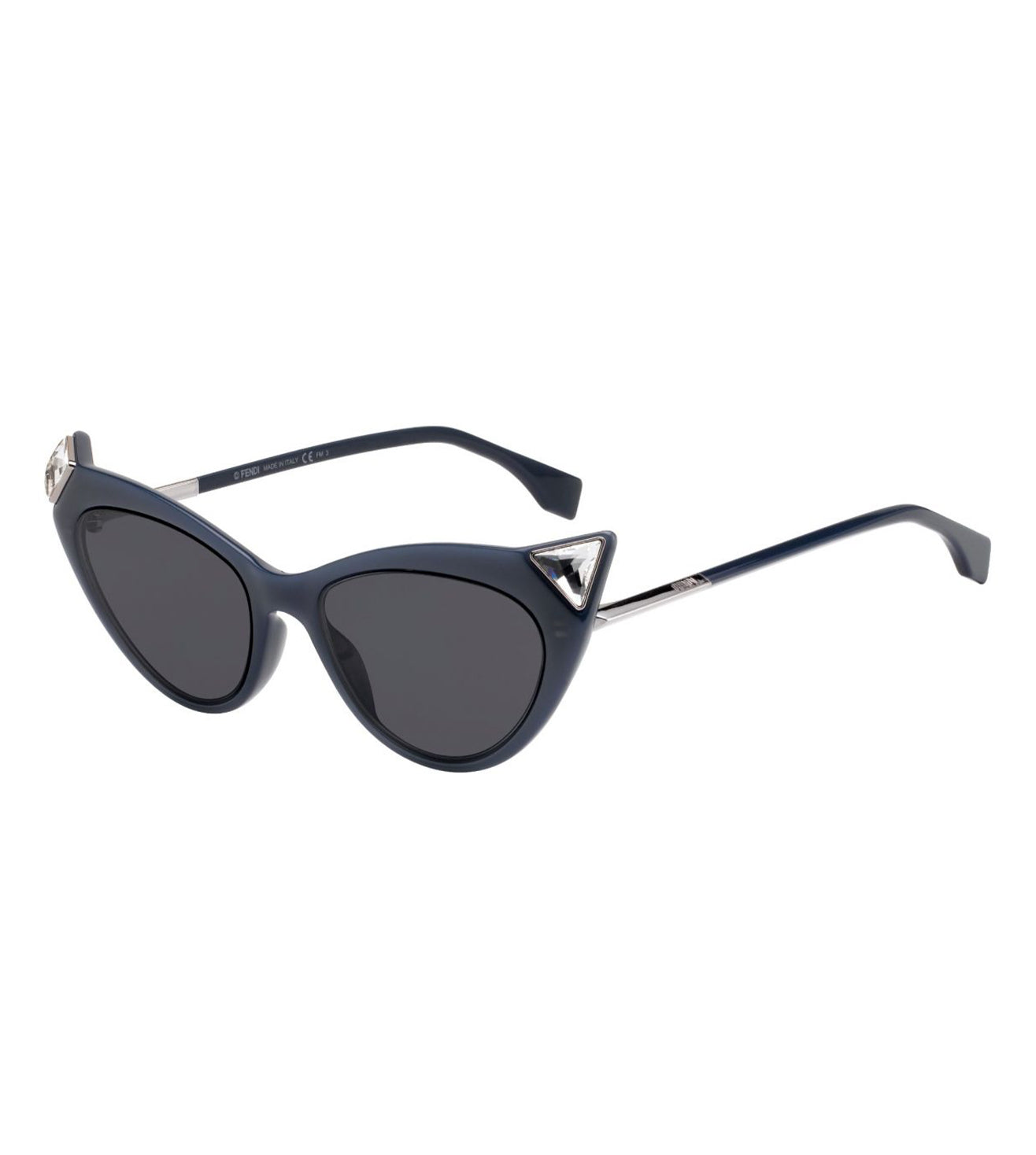 Fendi Women's Grey Cat-Eye Sunglasses