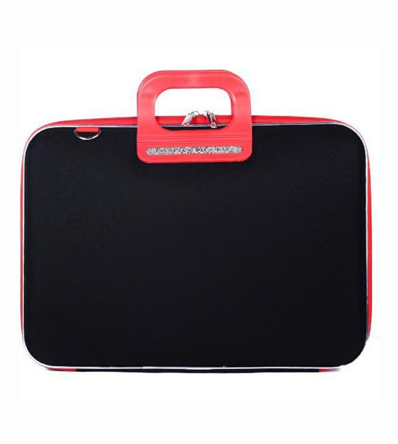 Bombata Prato Unisex Black & Red Laptop Briefcase