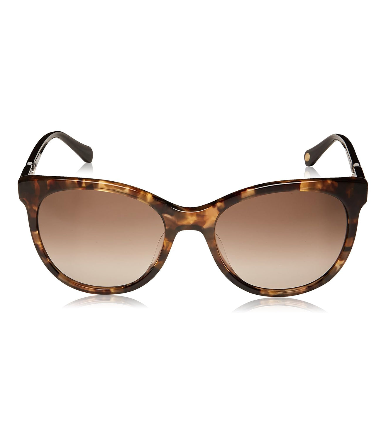 Fossil 55mm Light Brown Honey Cat Eye Sunglasses Fossil Cat Eye Cutoff FW231 Sunglasses Brown Tortoise Brown  main image 4