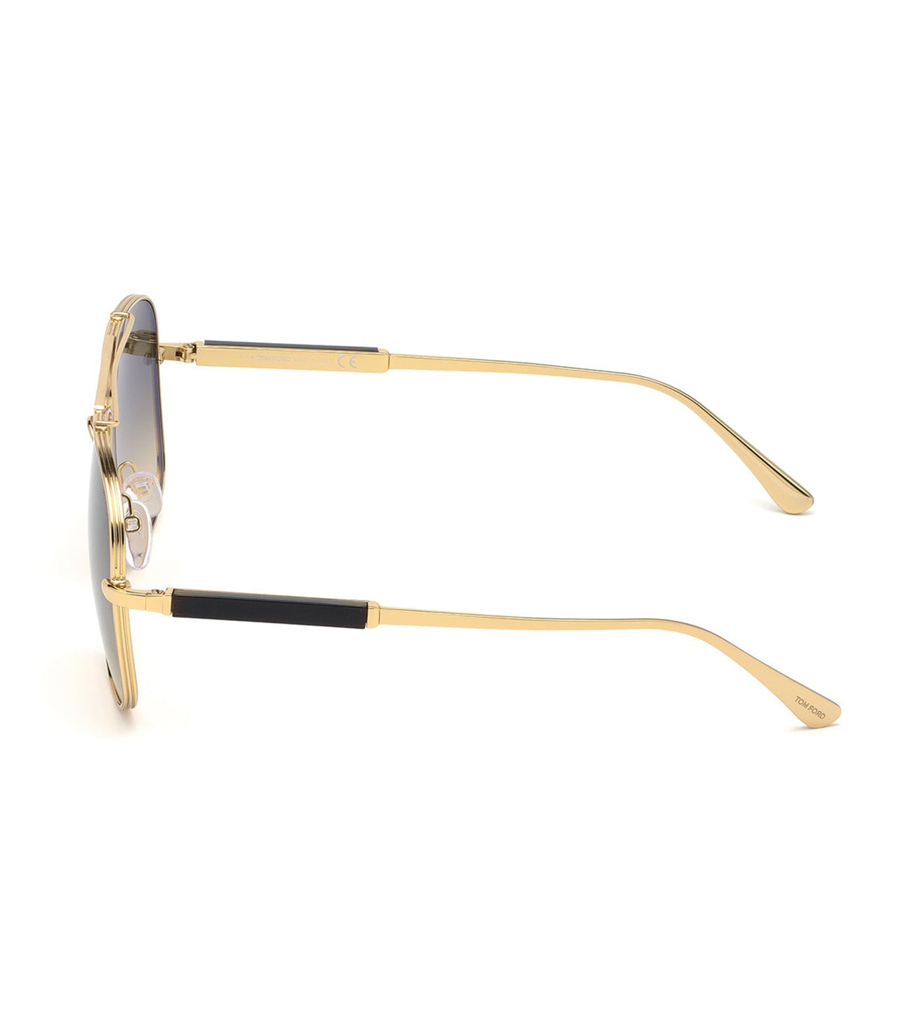 Tom Ford Men's Smoke-Brown Gradient Aviator Sunglasses