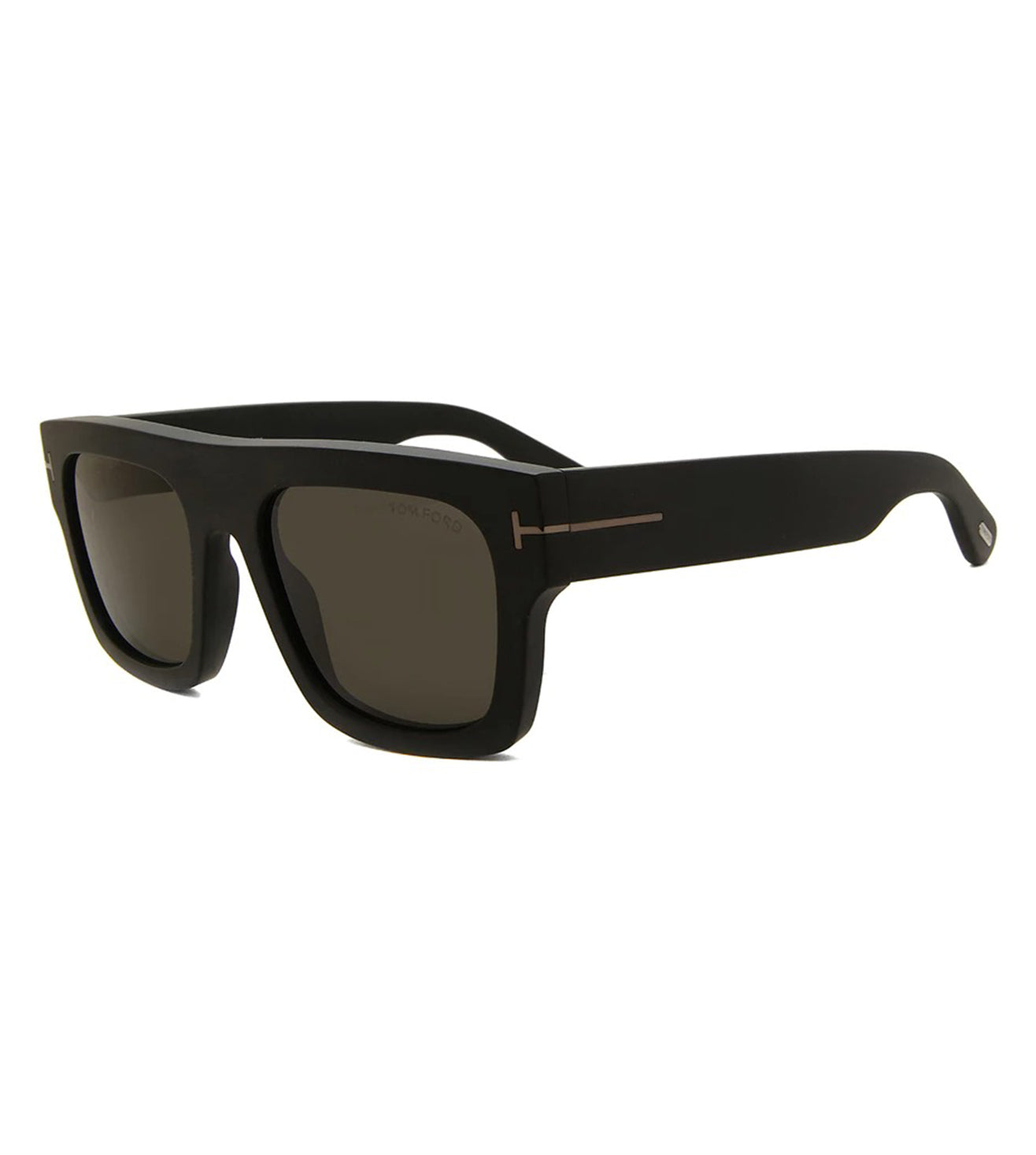 Tom Ford Men's Dark Grey Square Sunglasses