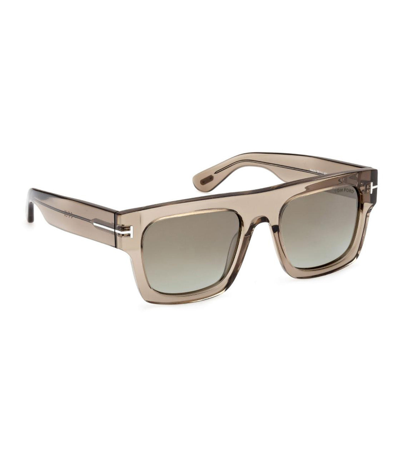 Tom Ford Men's Brown Gradient Square Sunglasses