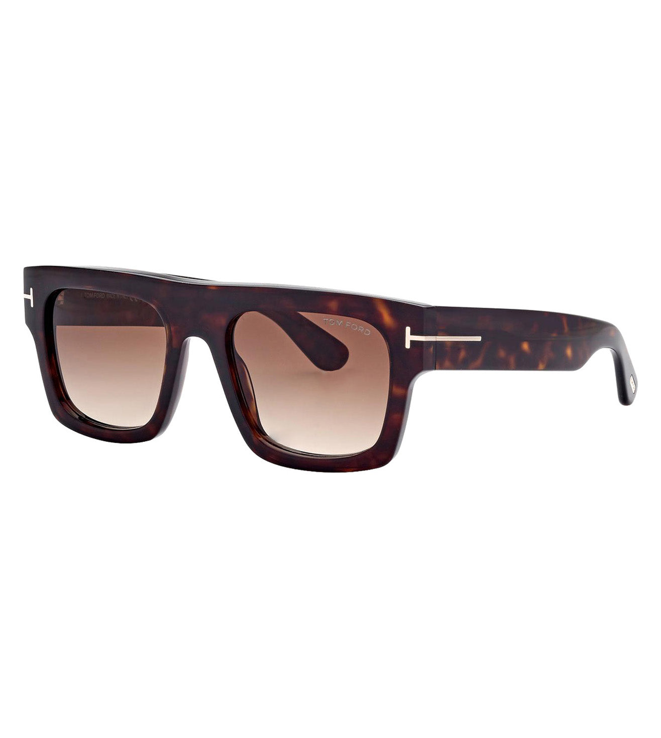 Tom Ford Men's Brown Gradient Square Sunglasses