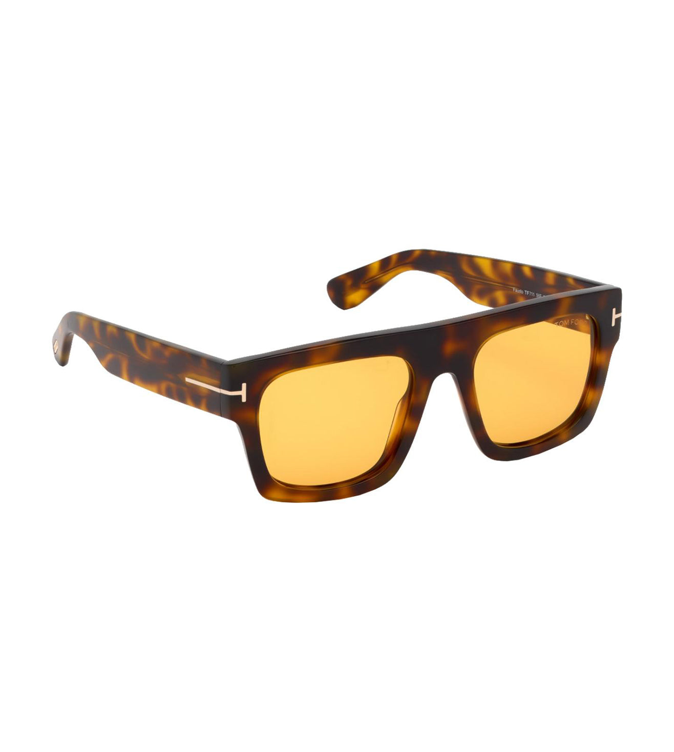 Tom Ford Men's Yellow Square Sunglasses