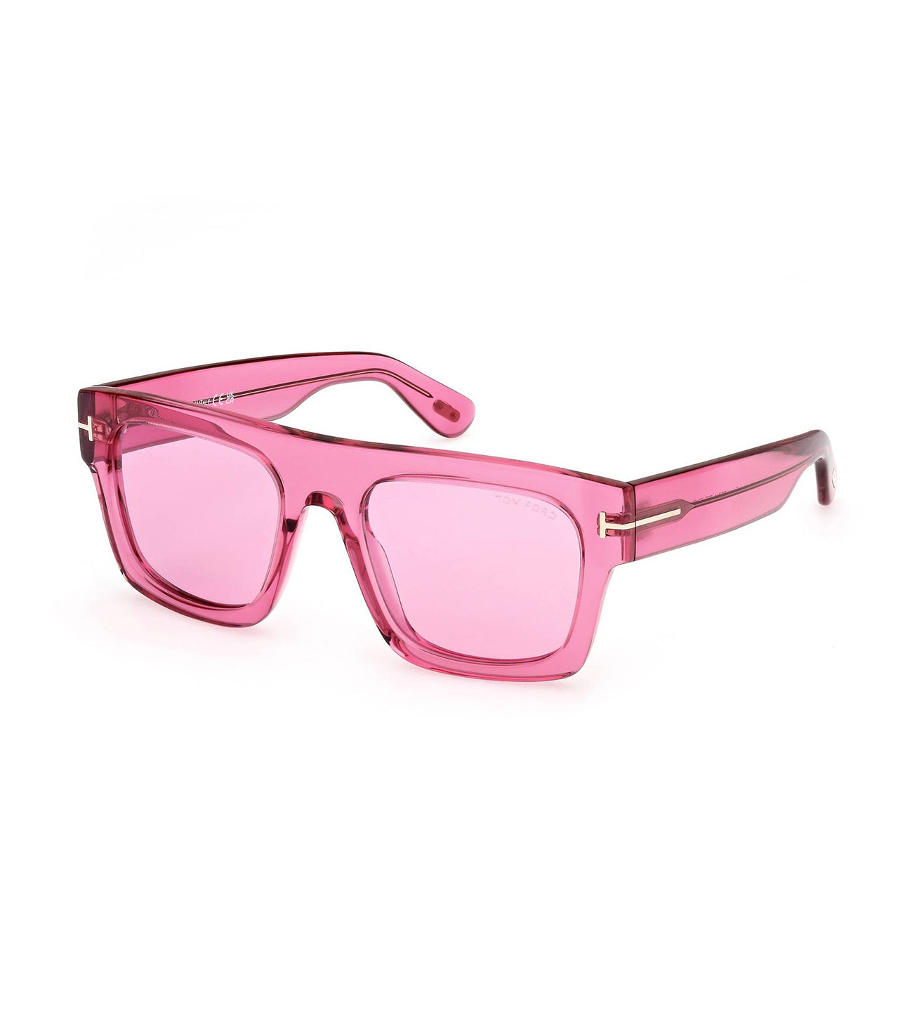 Tom Ford Unisex Pink Wayfarer Sunglasses