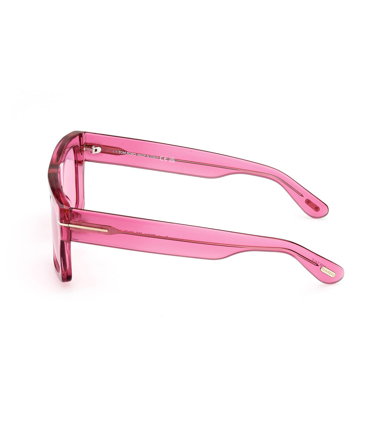 Tom Ford Unisex Pink Wayfarer Sunglasses