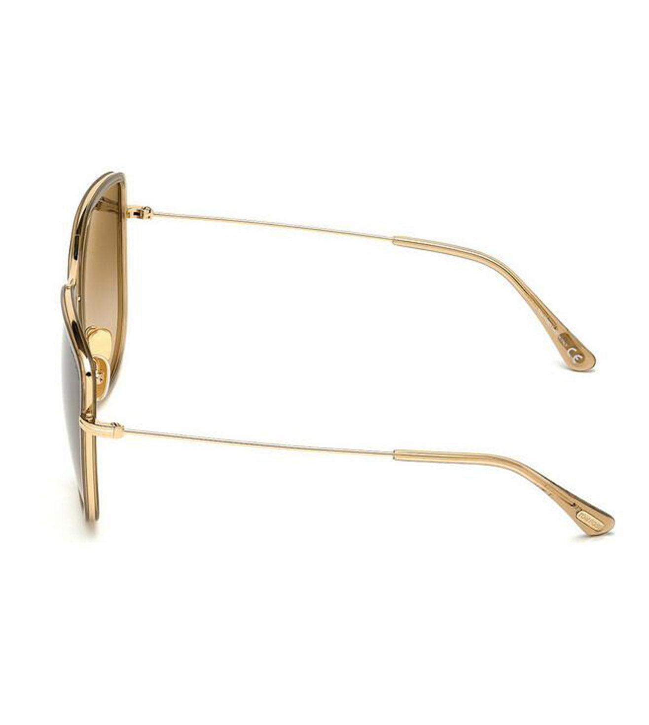 Tom Ford Women's Brown Butterfly Sunglasses