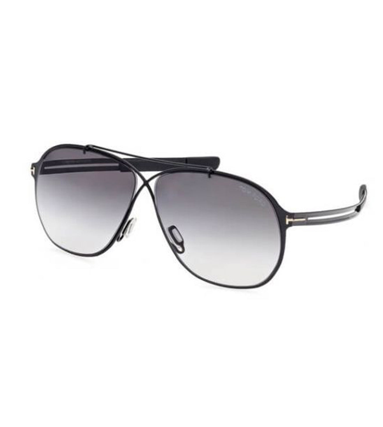 Tom Ford Men's Grey Aviator Sunglasses