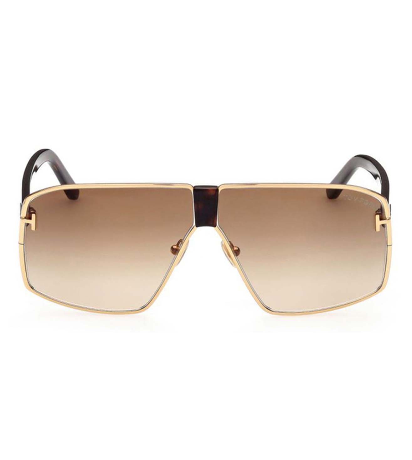 Tom Ford Men's Brown Square Sunglasses
