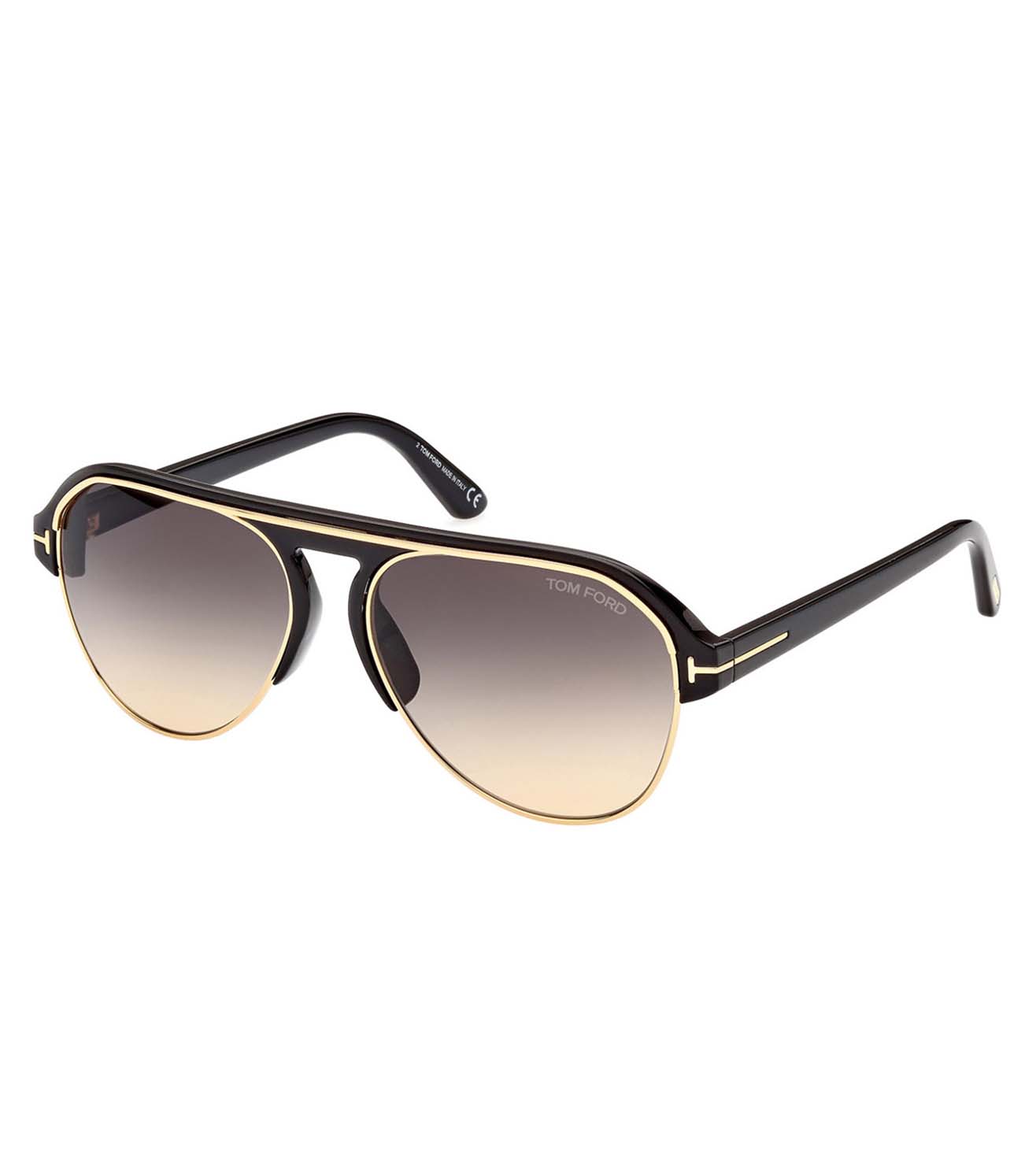Tom Ford Men's Smoke Aviator Sunglasses